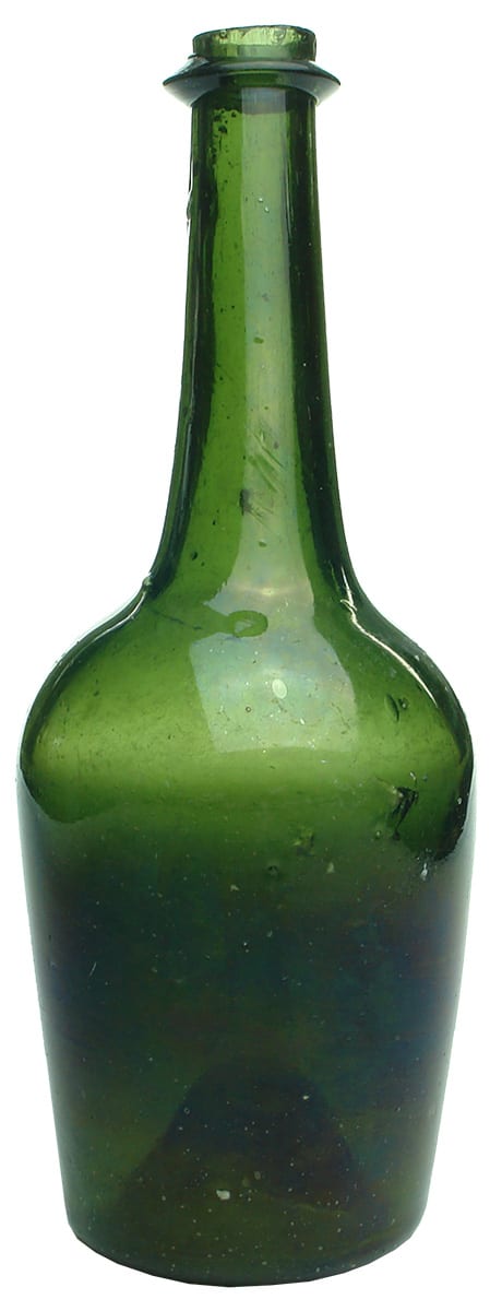 Calvados Antique Glass Bottle