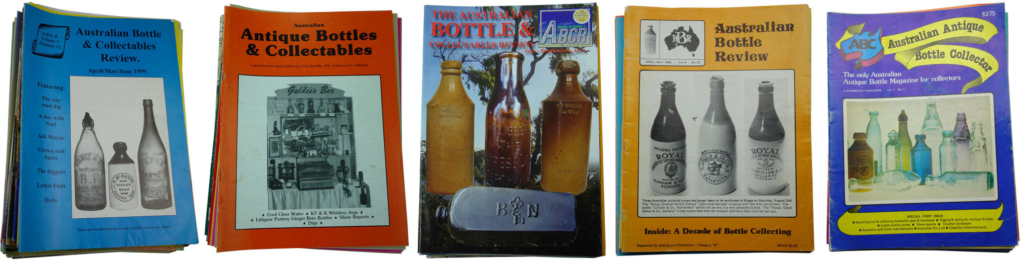 Australian Bottle Collecting Books
