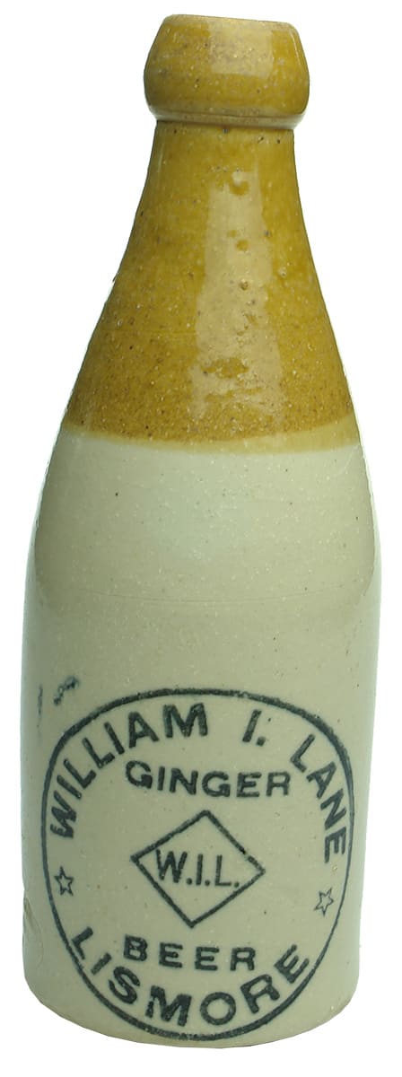 William Lane Ginger Beer Stoneware Bottle