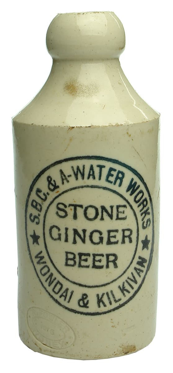 Stone Ginger Beer Wondai Kilkivan Stoneware Ginger Beer Bottle
