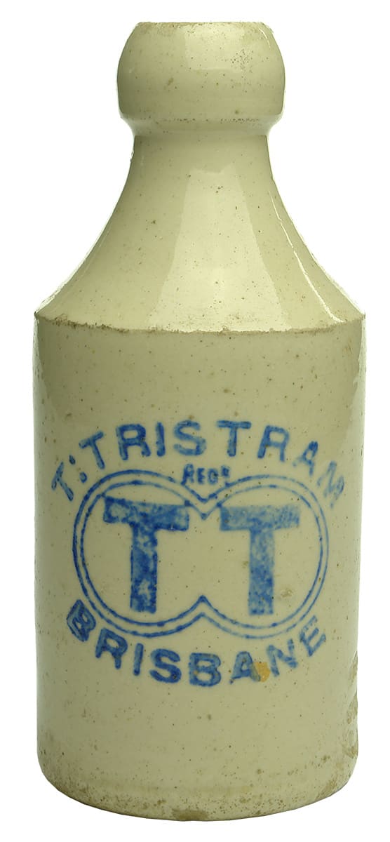 Tristram Brisbane Blue Print Ginger Beer Bottle