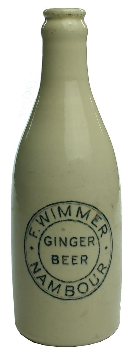 Wimmer Ginger Beer Nambour Crown Seal Botle