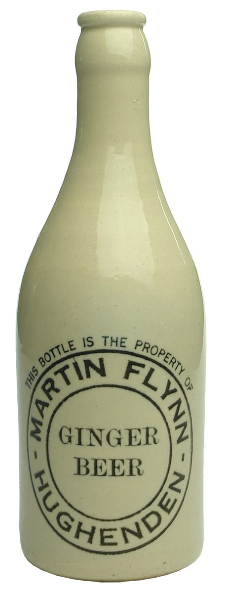 Martin Flynn Ginger Beer Hughenden Stone Bottle