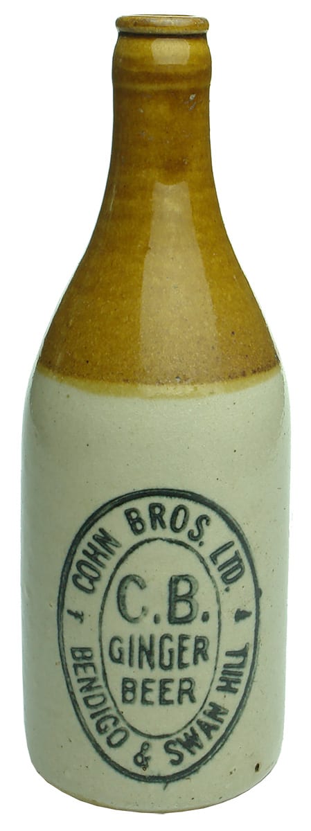 Cohn Bors Ginger Beer Bendigo Swan Hill Bottle