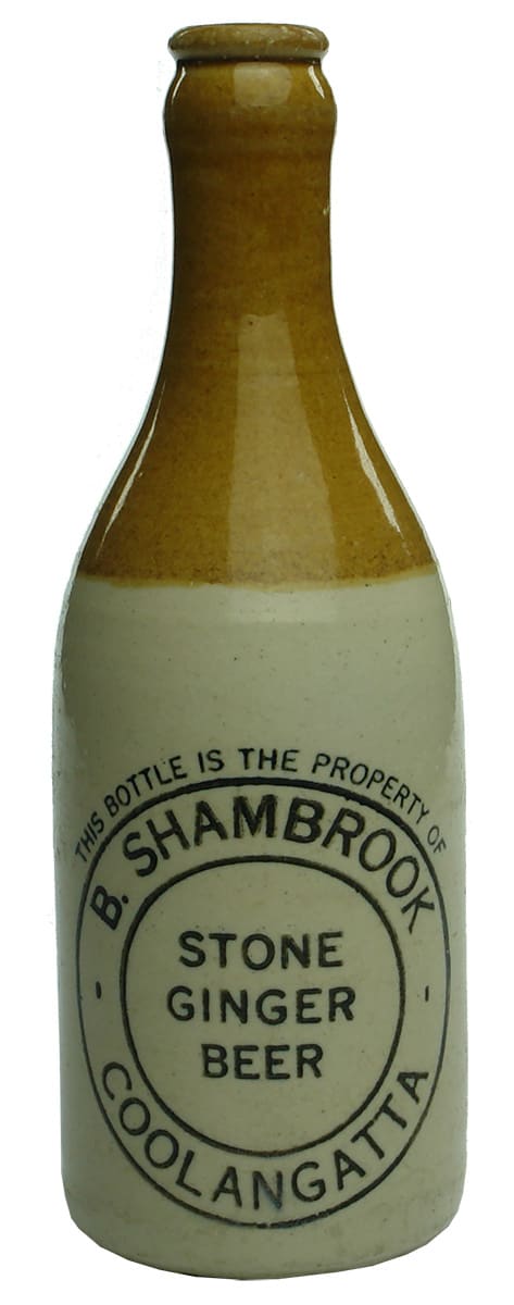 Shambrook Stone Ginger Beer Coolangatta Bottle