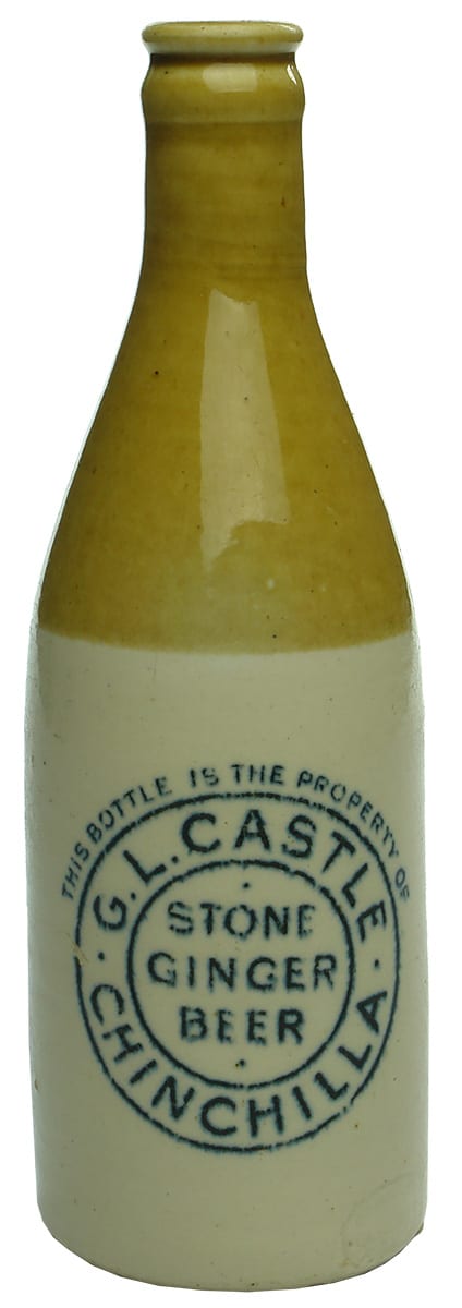 Castle Stone Ginger Beer Chinchilla Crown Seal Bottle