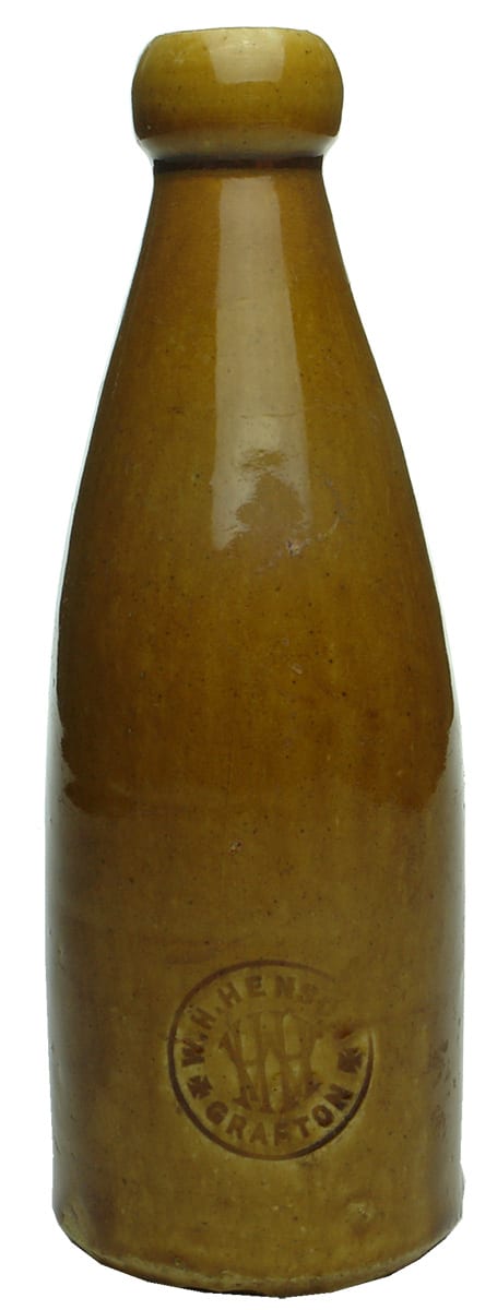 Henson Grafton Impressed Stone Ginger Beer Bottle