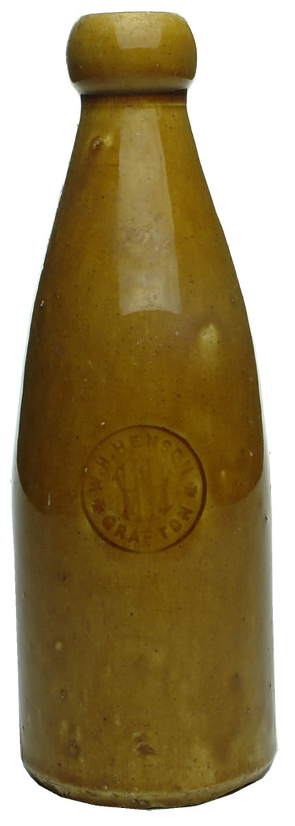 Henson Grafton Impressed Stone Ginger Beer Bottle