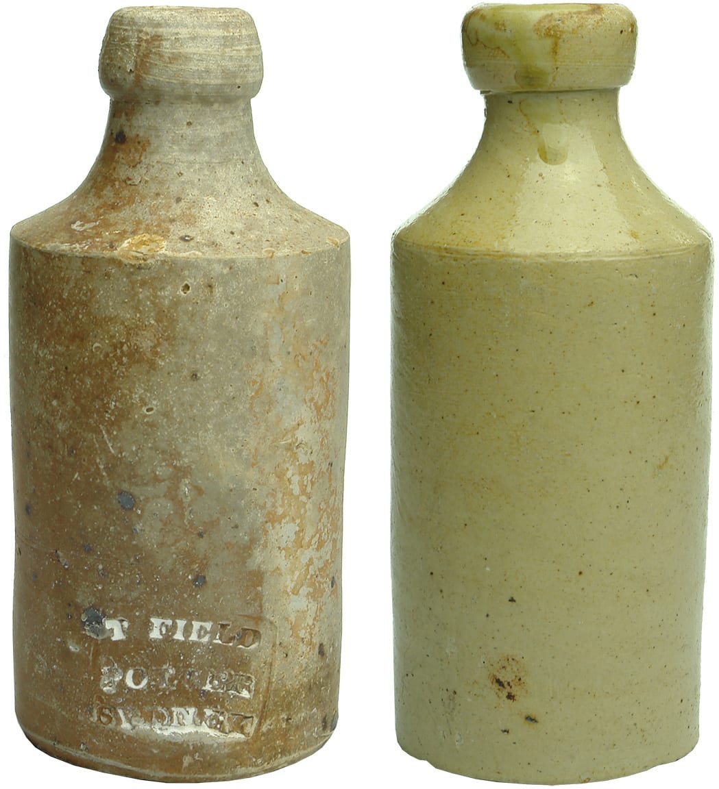 Old Vintage Antique Ginger Beer Bottles