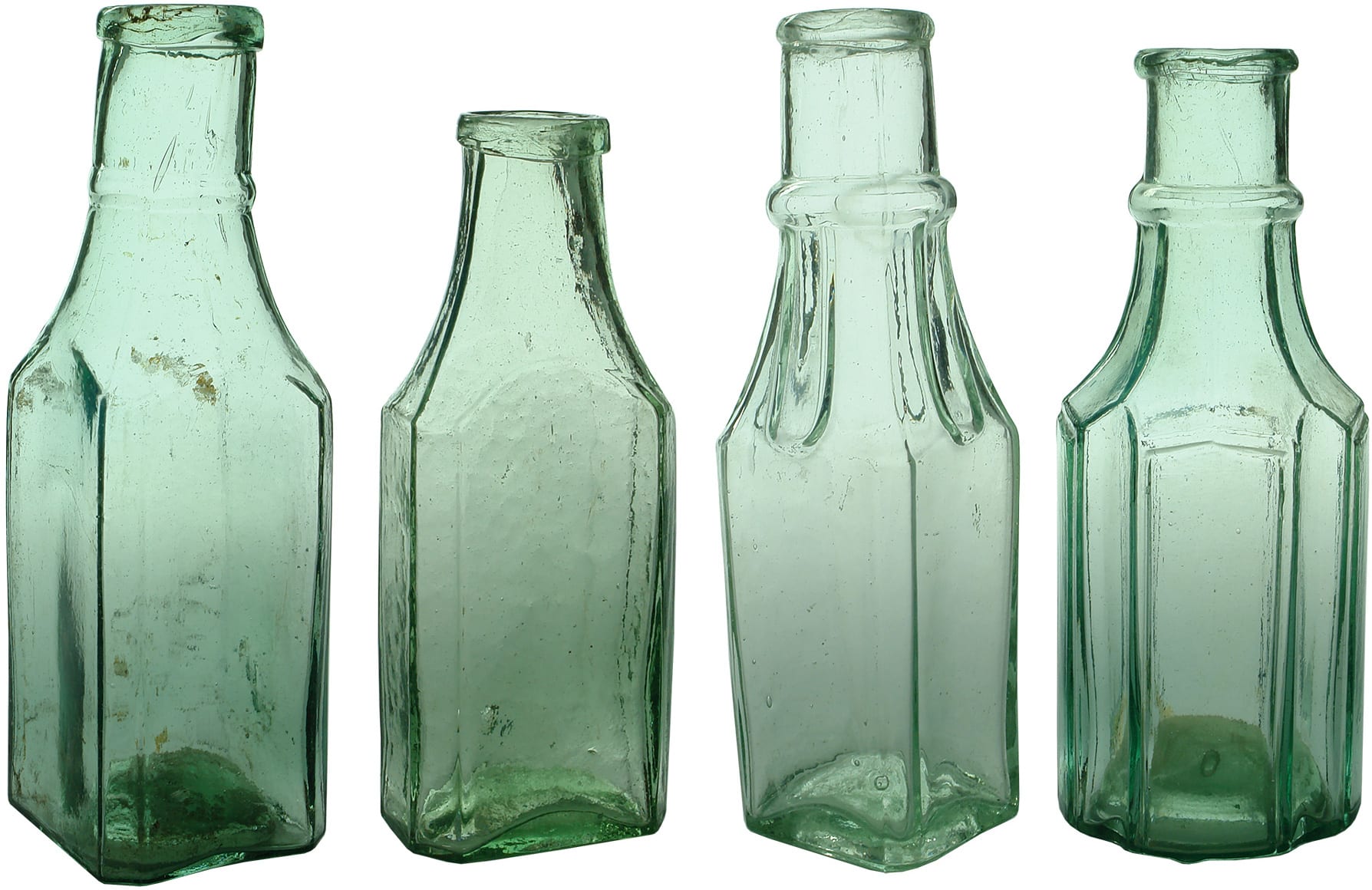 Antique Victorian Goldfields Era Pickle Bottles