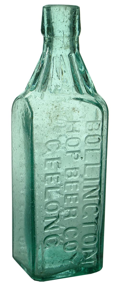 Bollington Hop Beer Geelong Antique Cordial Bottle