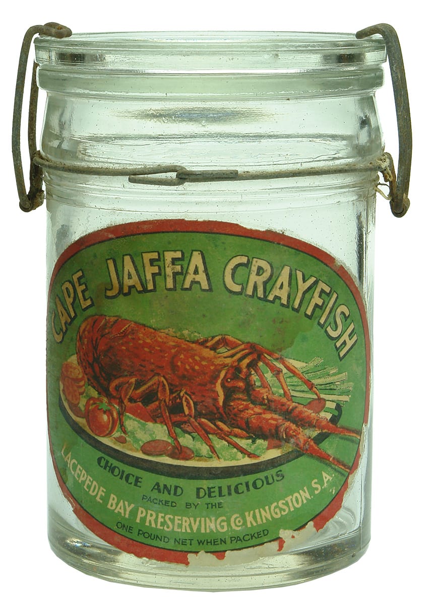 Agee Victory Jar Preserved Cape Jaffa Crayfish