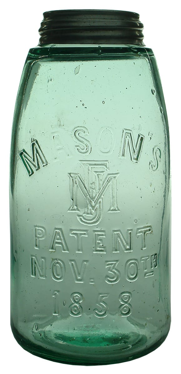 Mason's Patent 1858 Melbourne Jar