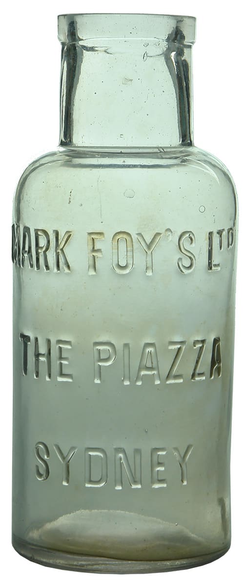 Mark Foy The Piazza Sydney Jar