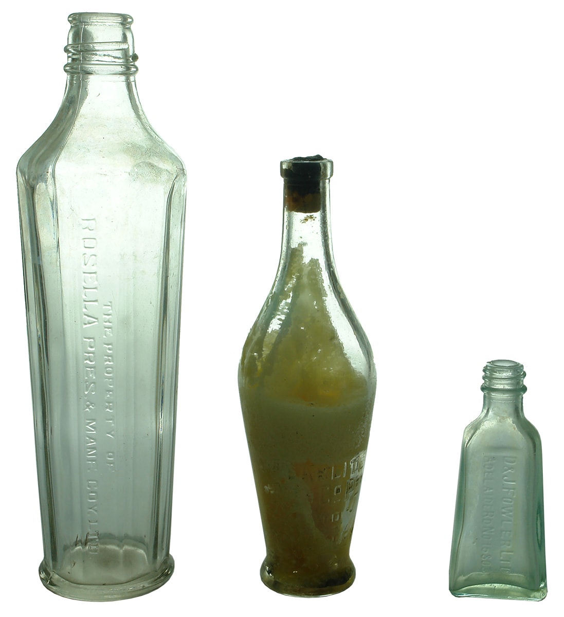 Antique Food Bottles