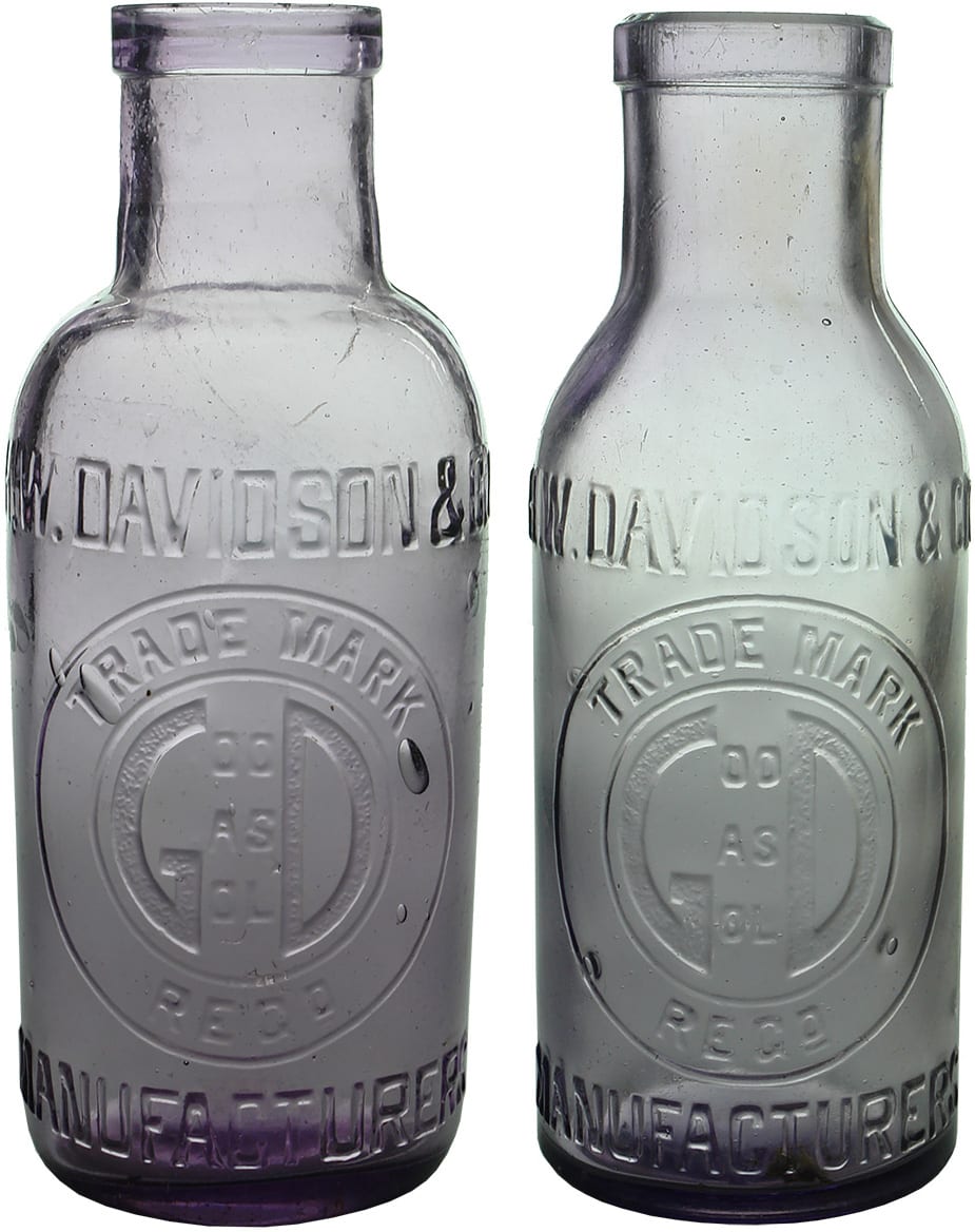 Good as Gold Davidson Antique Pickle Bottles