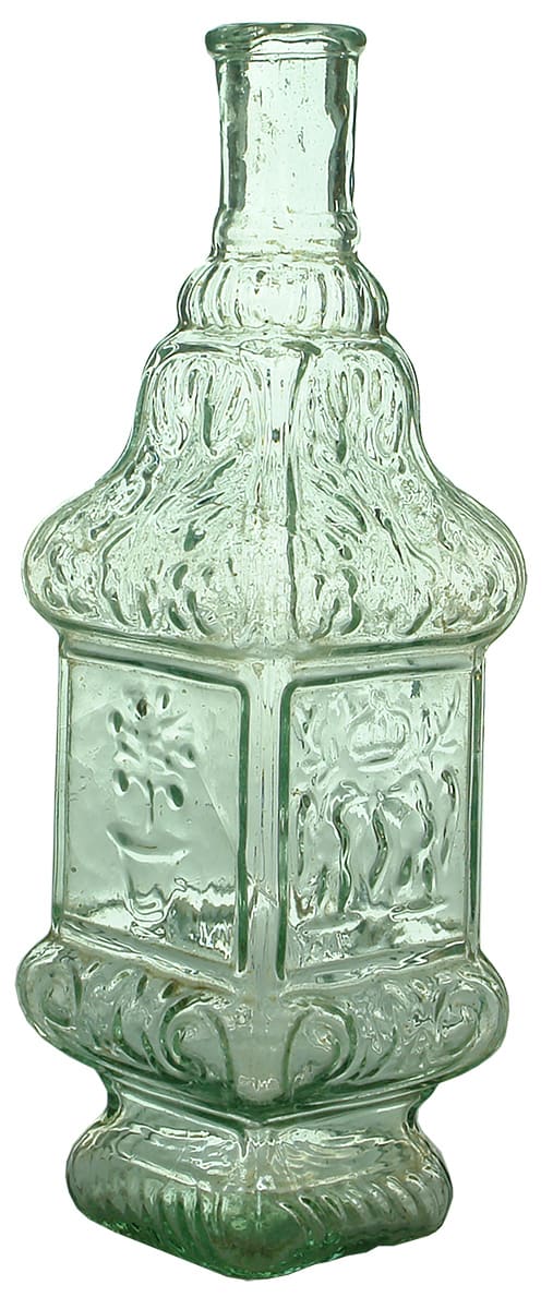 Antique Fancy Salad Oil Bottle