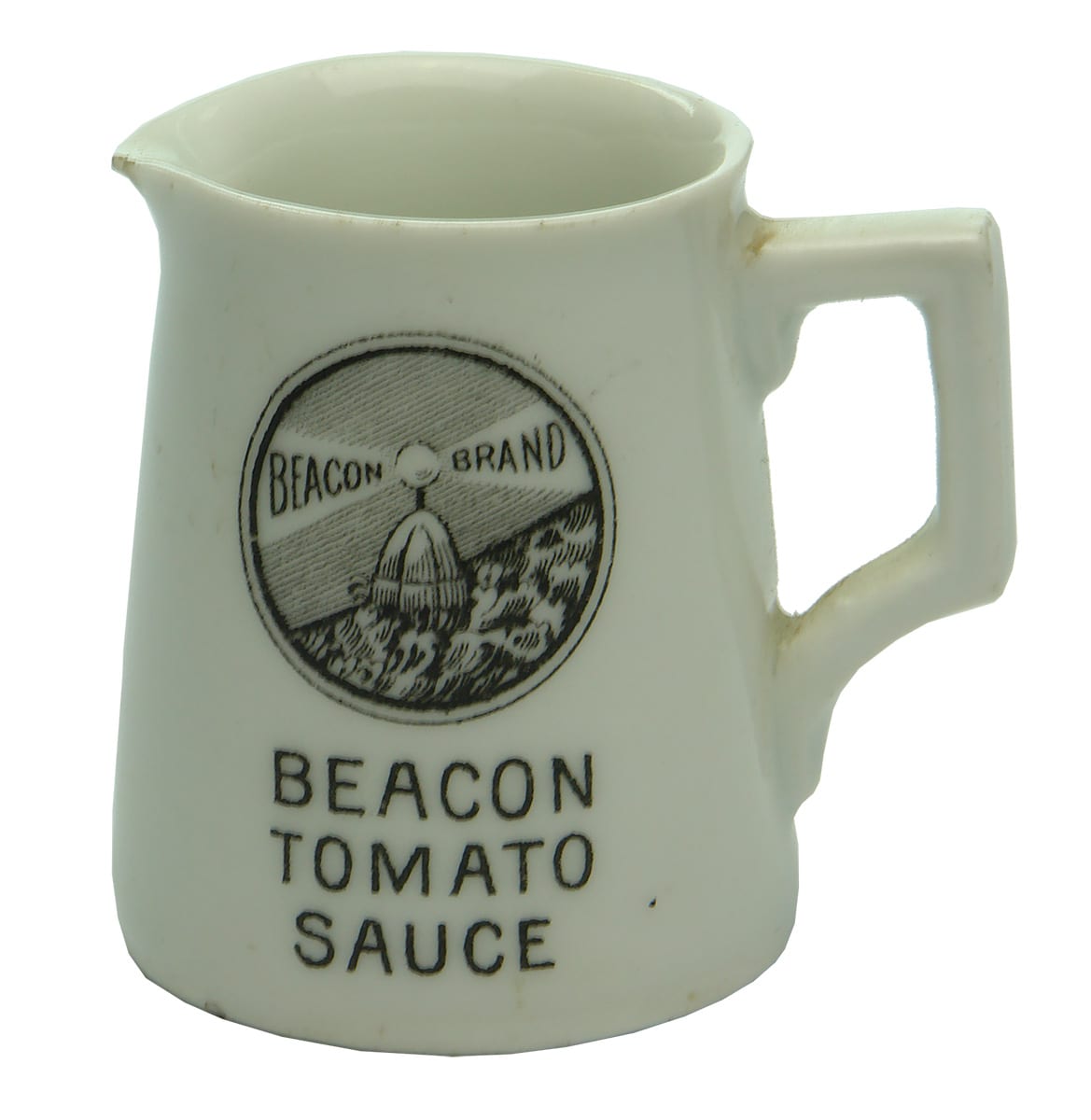 Beacon Tomato Sauce Antique Advertising Jug