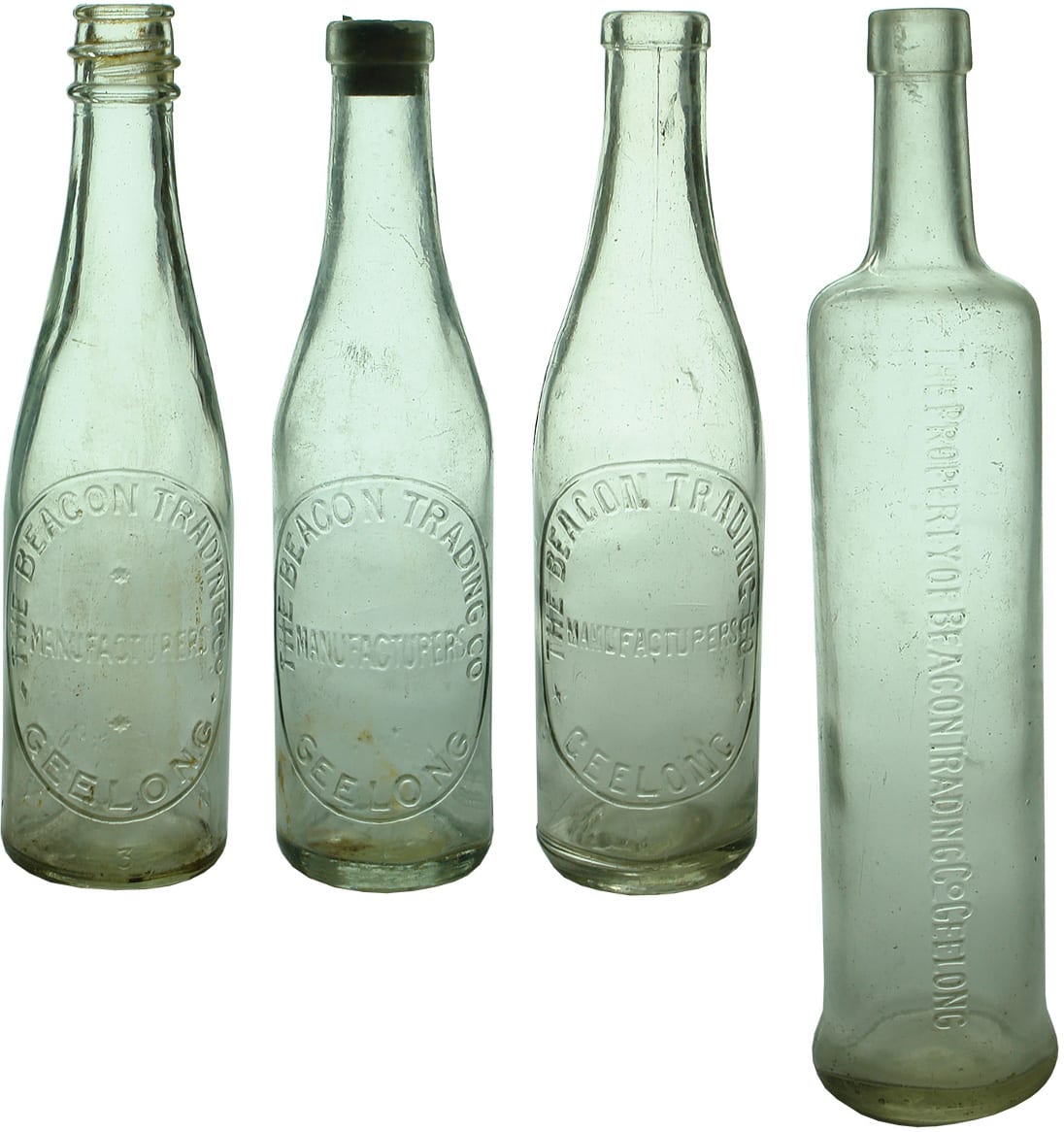 Antique Sauce Condiment Household Bottles