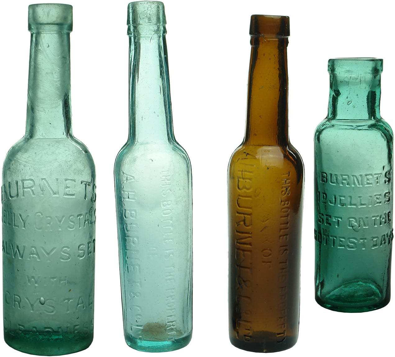 Antique Sauce Condiment Household Bottles