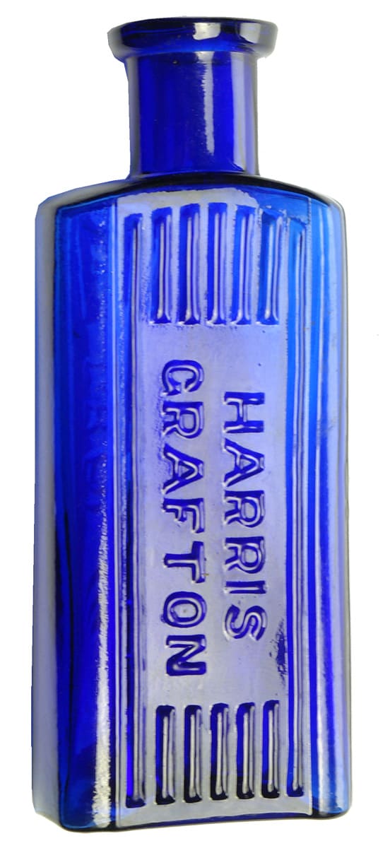 Harris Grafton Cobalt Blue Poison Bottle