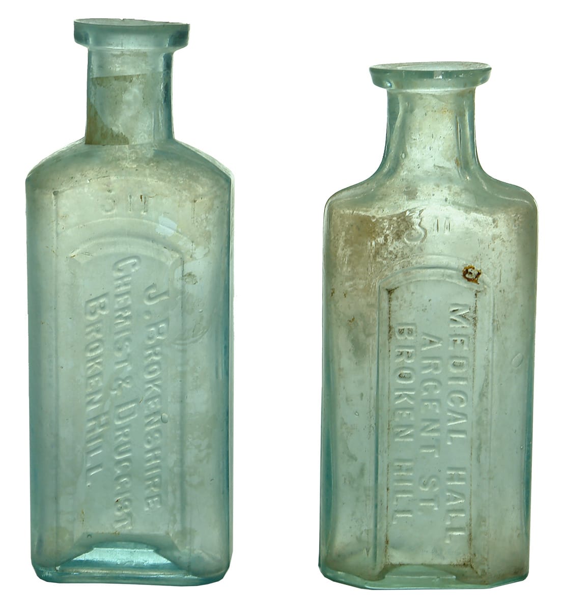 Broken Hill Chemist Bottles