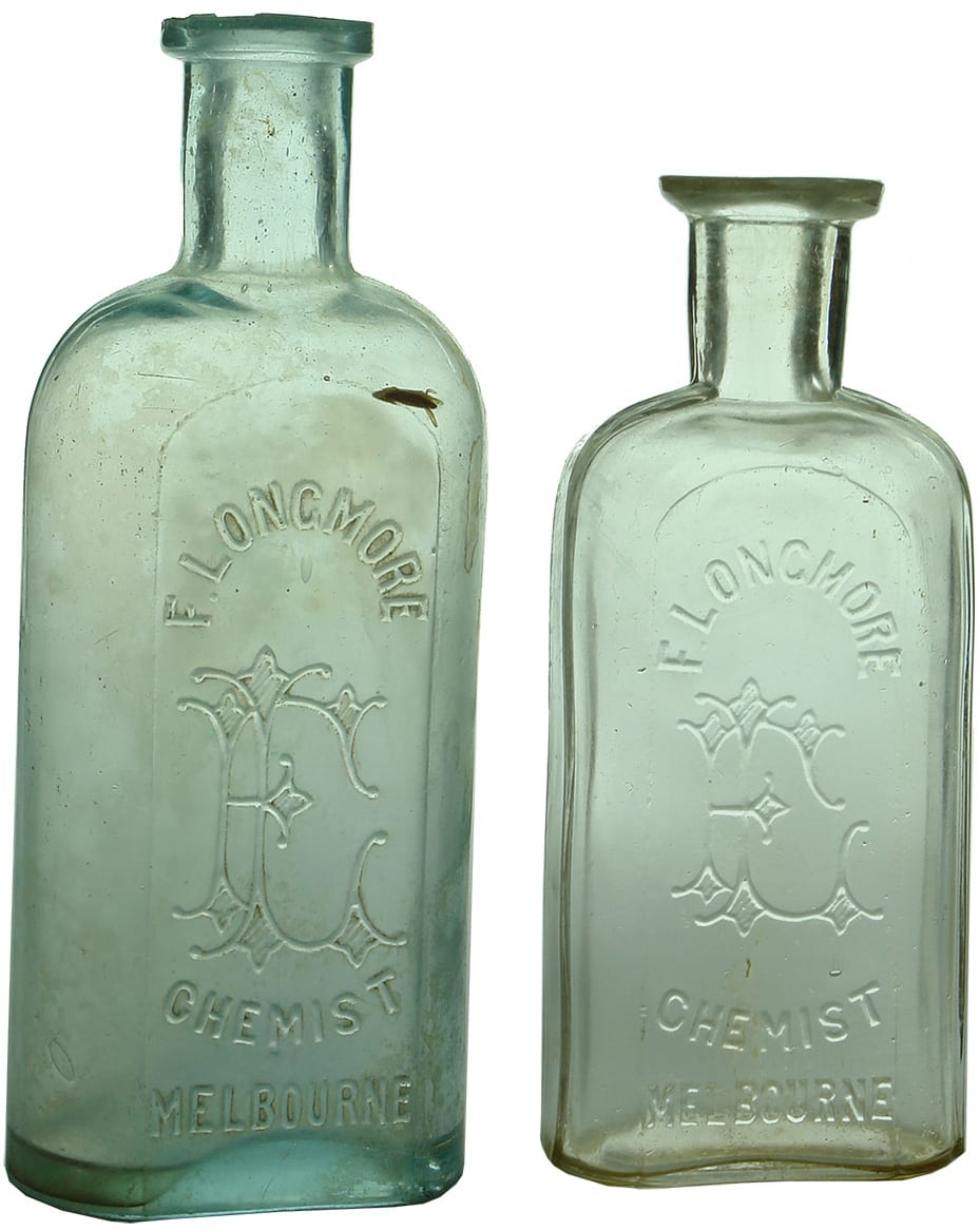 Longmore Melbourne Chemist Bottles