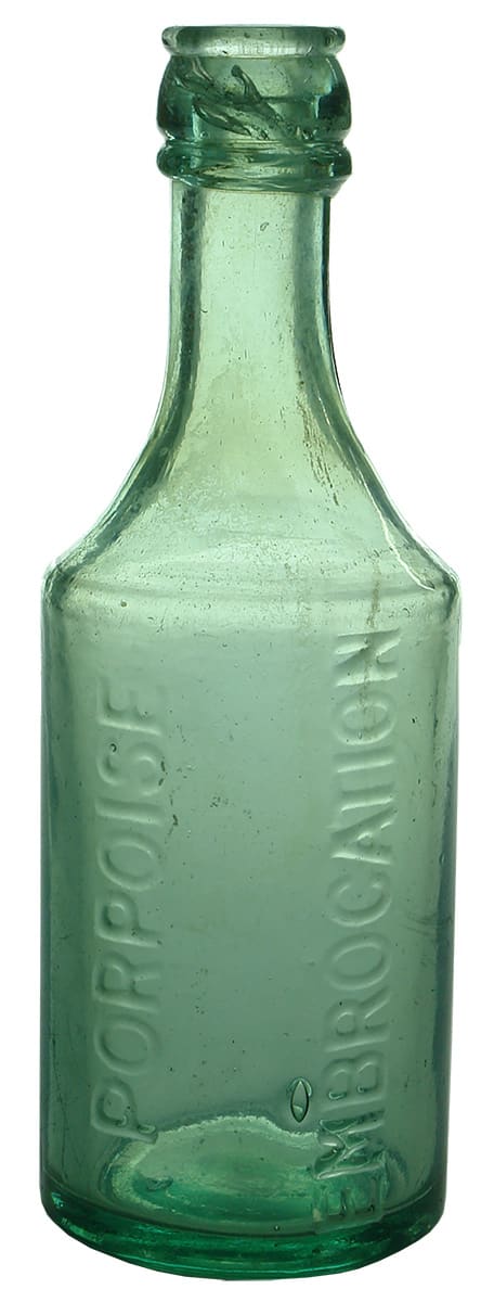 Porpoise Embrocation Bottle