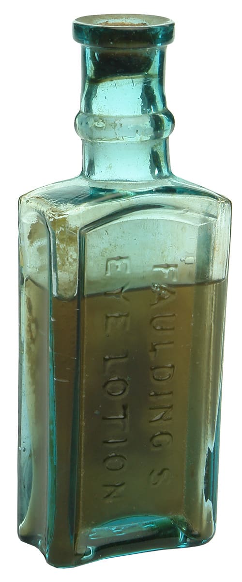 Faulding's Eye Lotion Antique Bottle