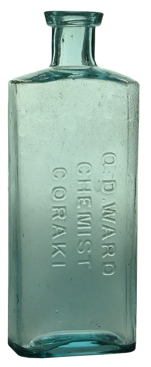 Ward Chemist Coraki Antique Bottle