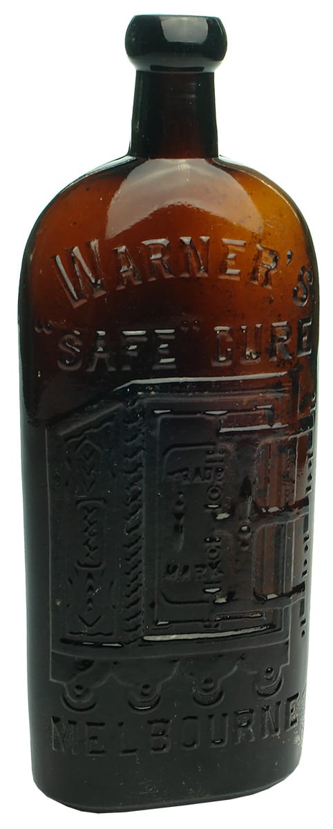 Warner's Safe Cure Melbourne Antique Bottle