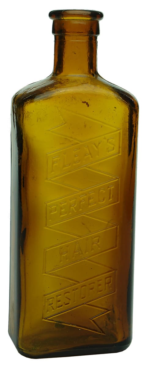 Fleay's Perfect Hair Restorer Antique Bottle