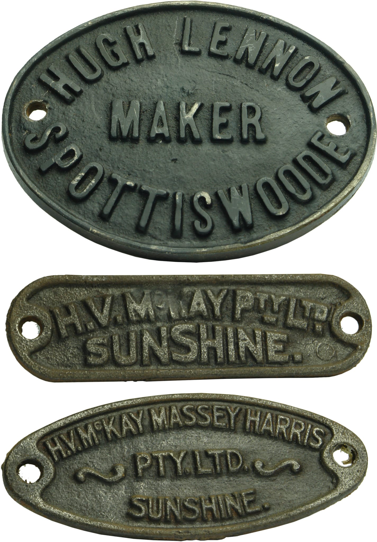 Cast Iron Nameplates