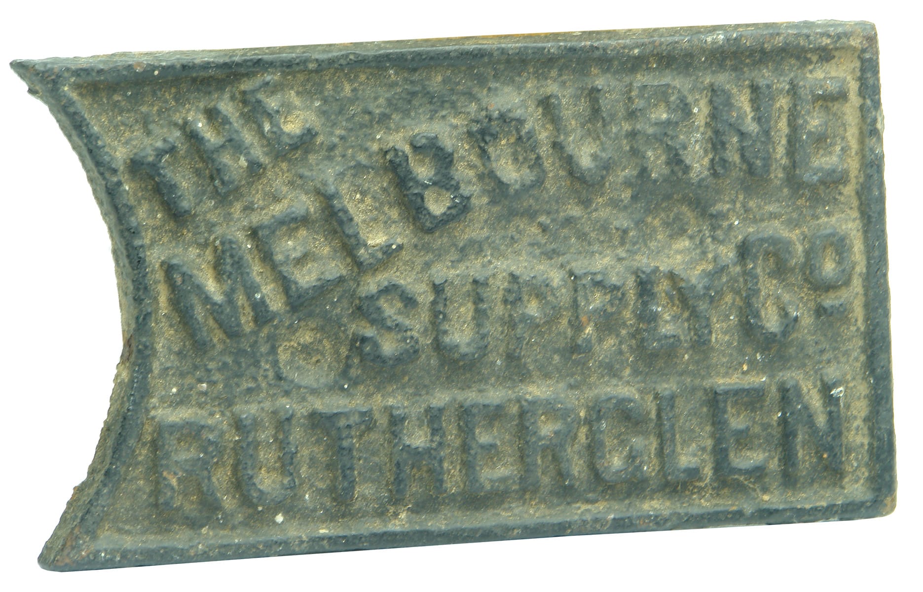 Rutherglen Cast Iron Nameplate