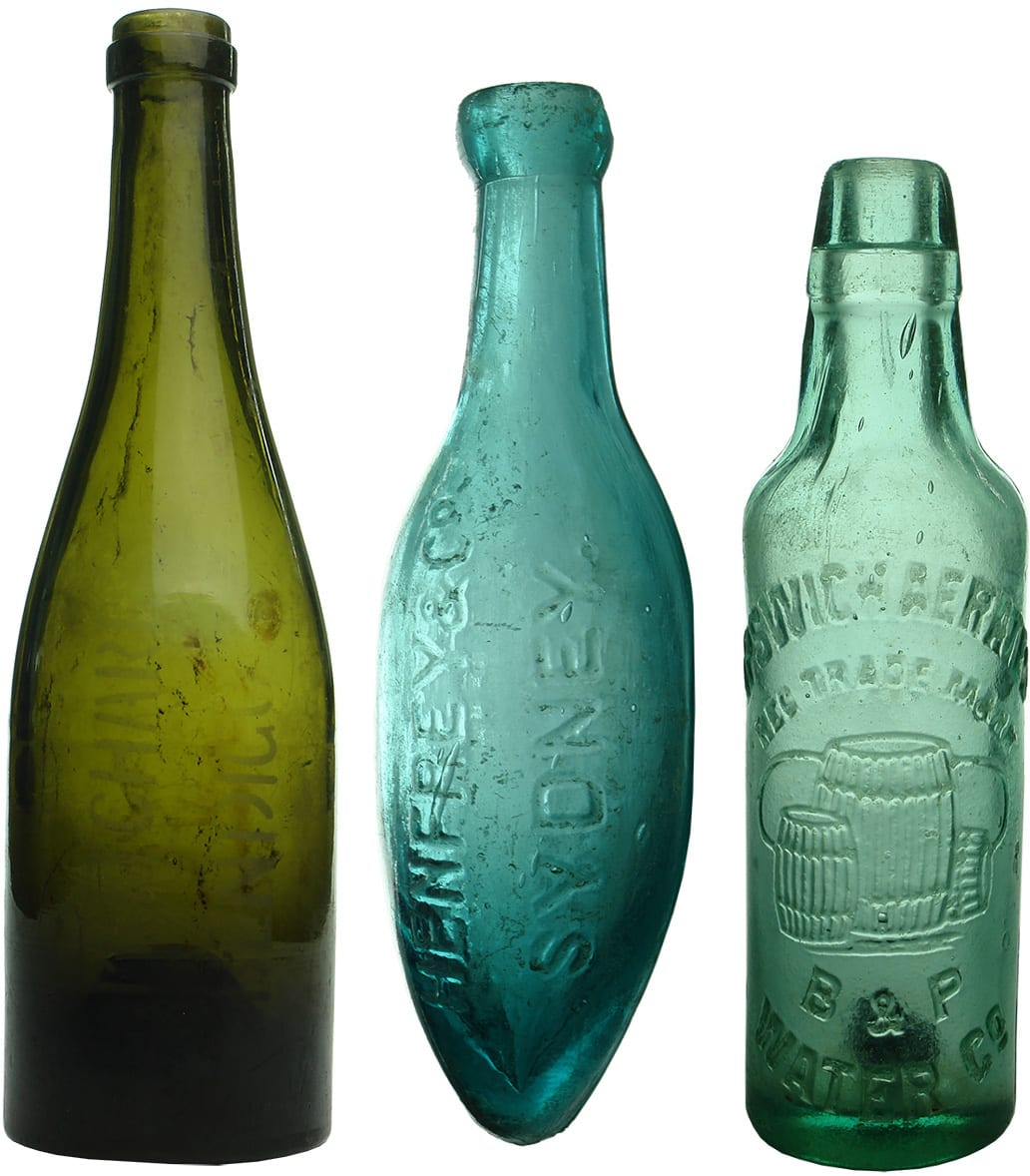 Antique Old Bottles Collectables