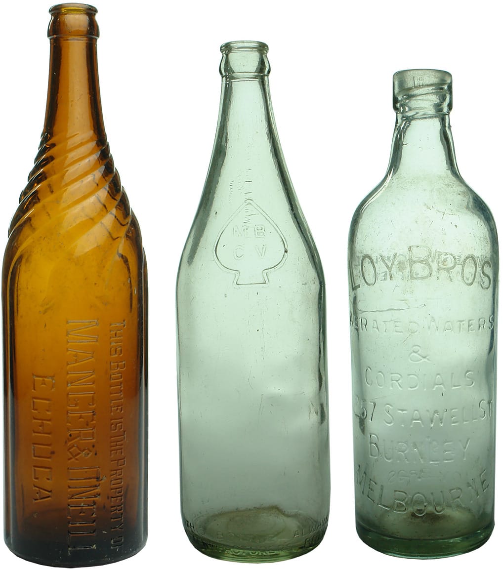 Antique Old Bottles Collectables