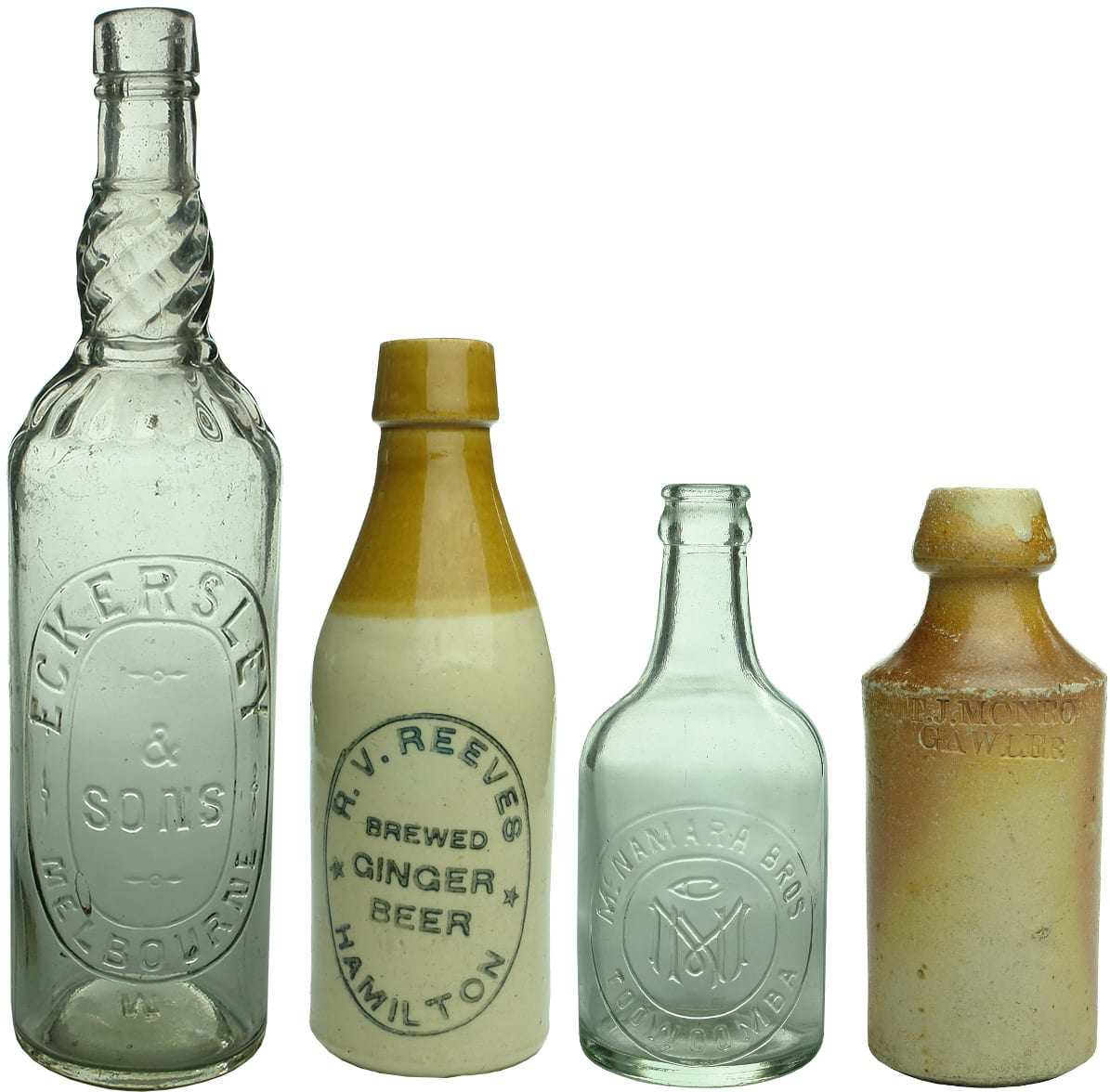 Antique Old Bottles Collectables