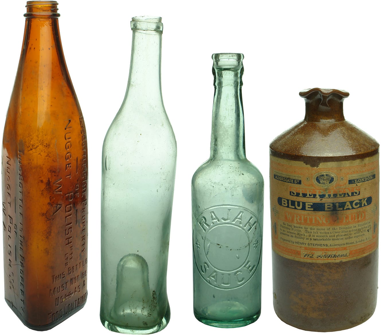 Antique Old Bottles Collectables