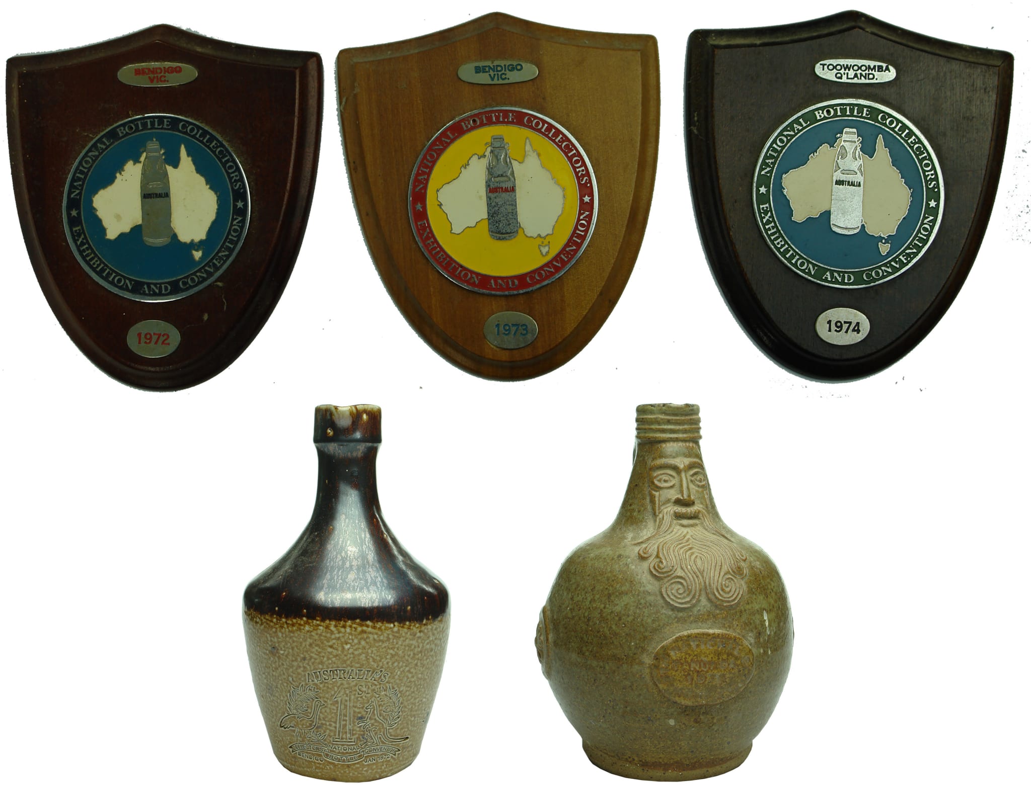 Australian Bottle Collecting Trophies