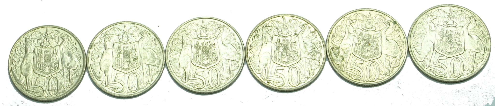1966 Fifty Cent Pieces