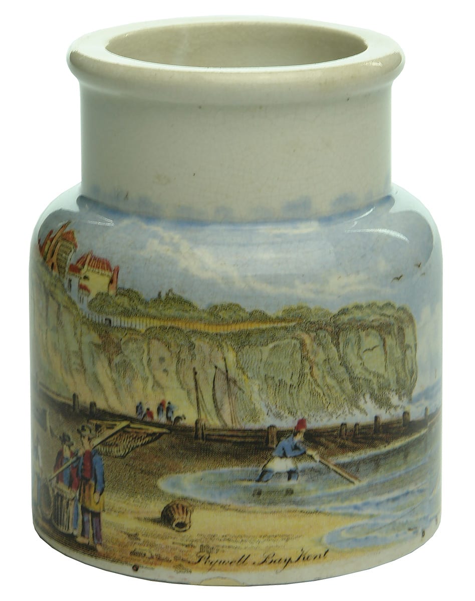 Pegwell Bay Kent Prattware Mayer Jar