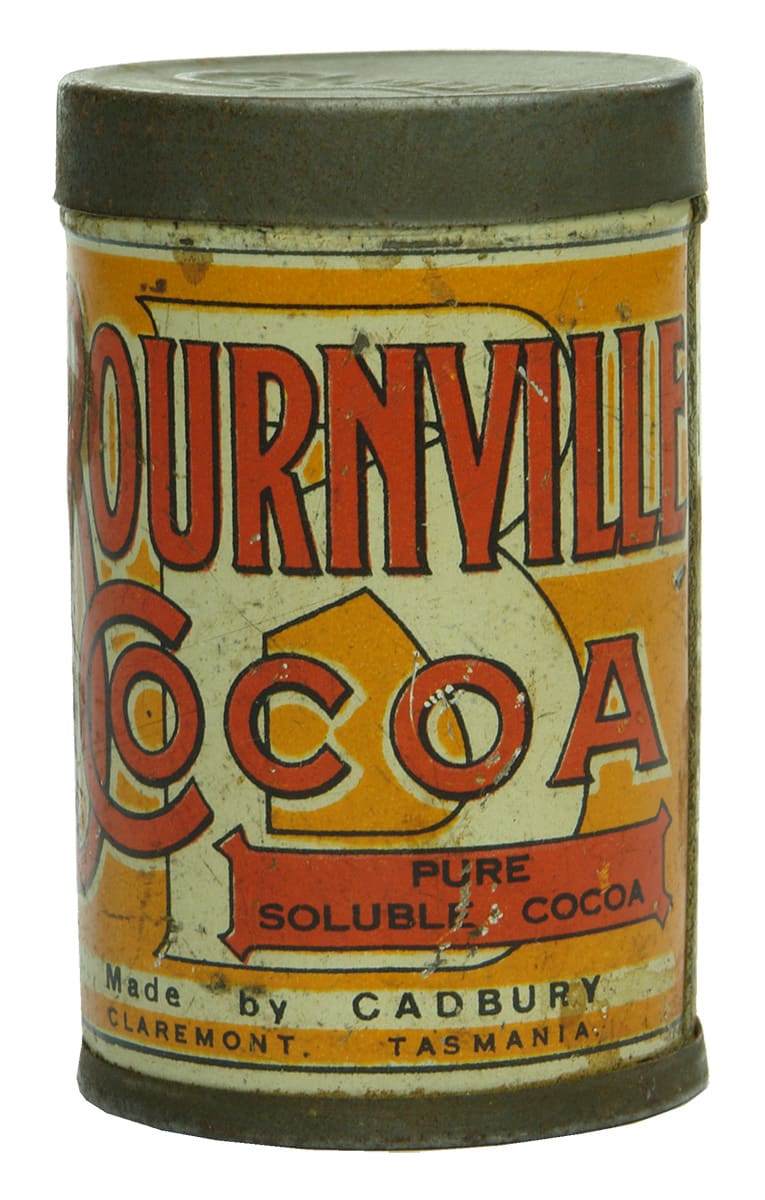 Cadbury Bournville Cocoa Sample Tin Claremont Tasmania