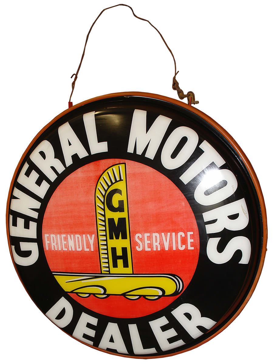 General Motors Dealer GMH Dealership Globe Light