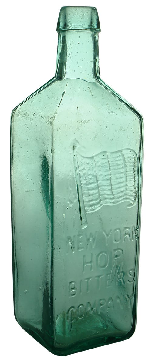 New York Hop Bitters Antique Bottle