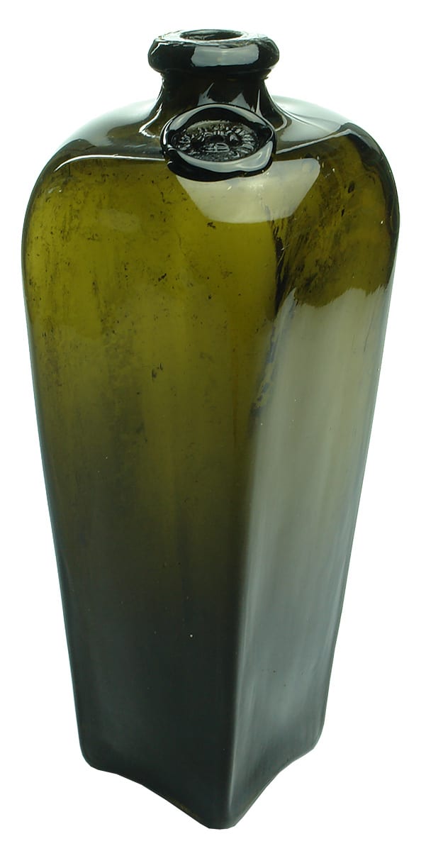 Van Den Bergh Bell Seal Gin Bottle