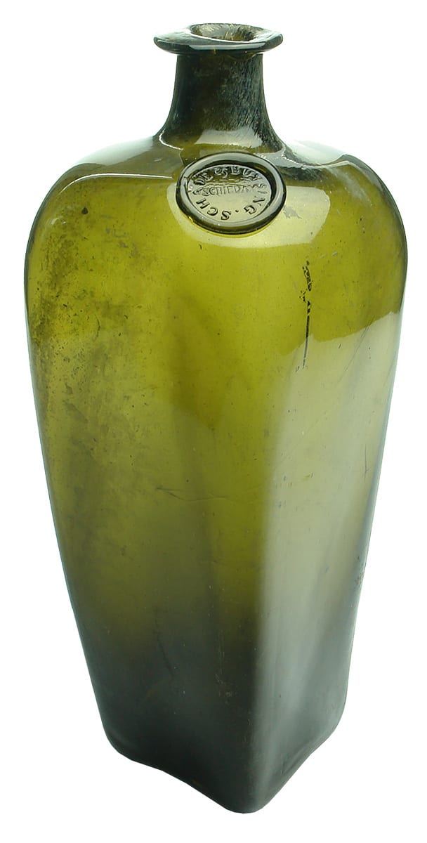 Schade Buysing Schiedam Seal Gin Bottle