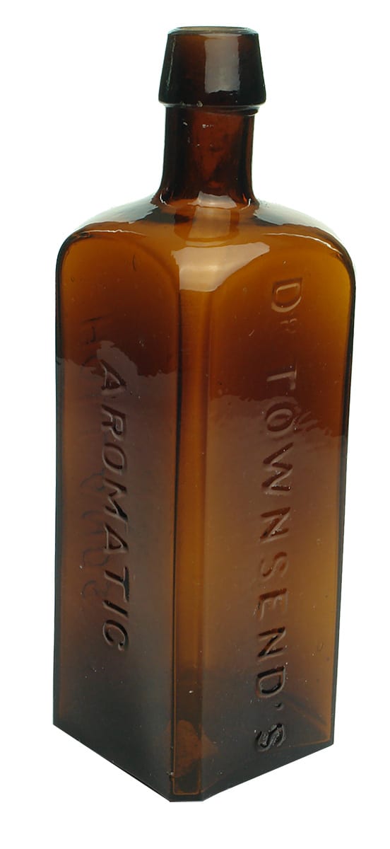 Dr Townsend's Aromatic Hollands Tonic Antique Bottle