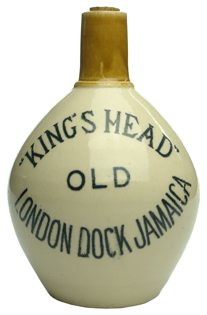 Kings Head Old London Dock Jamaica Jug