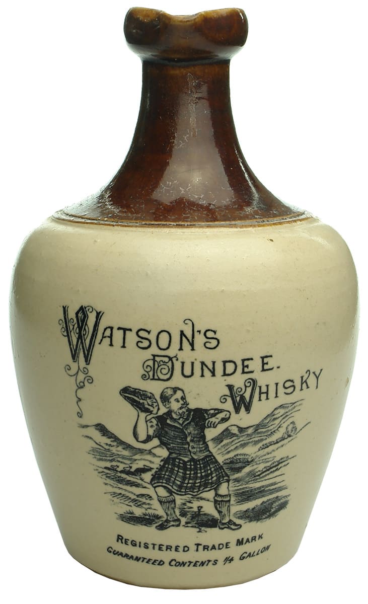 Watson's Dundee Whisky Antique Jug