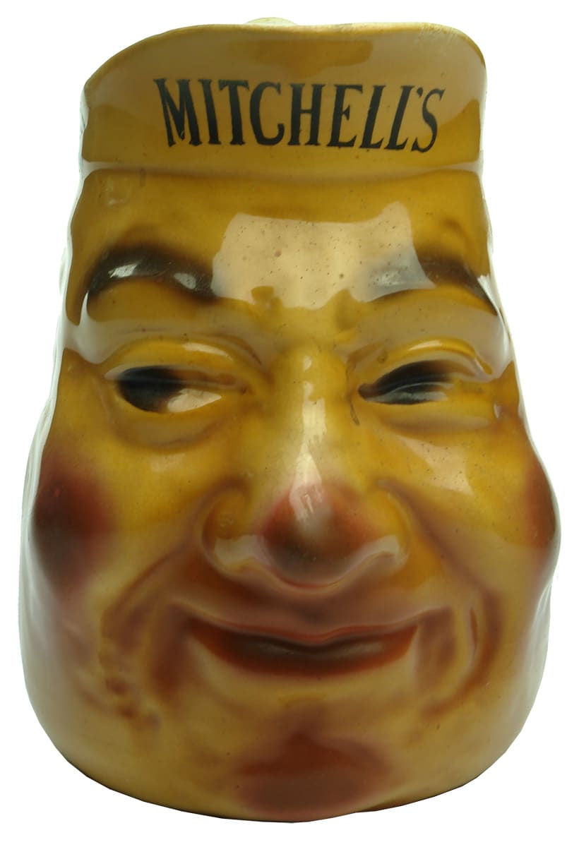 Mitchell Belfast Antique Face Jug